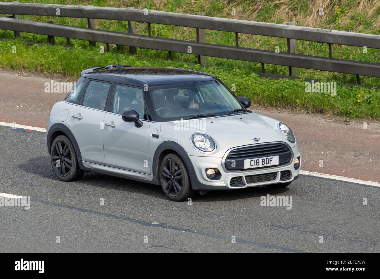 Mini hatch silver cars hi-res stock photography and images - Alamy