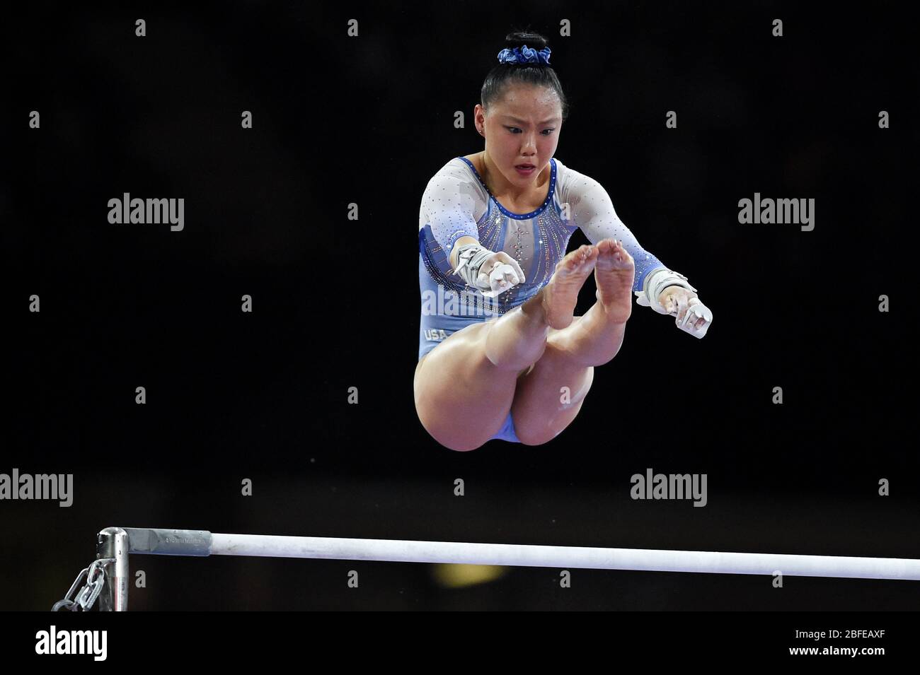 kara eaker (usa) parallel bars during Artistic Gymnastics World