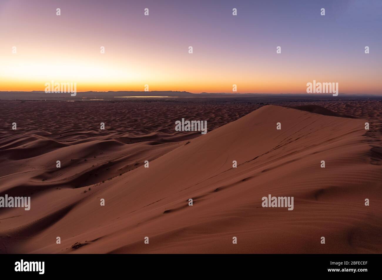 Sand dunes of Erg Chebbi in the Sahara Desert, Morocco Stock Photo - Alamy