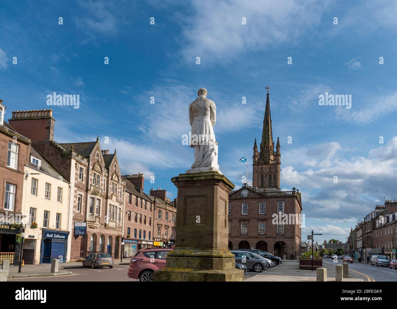 High Street, Montrose Stock Photo Alamy