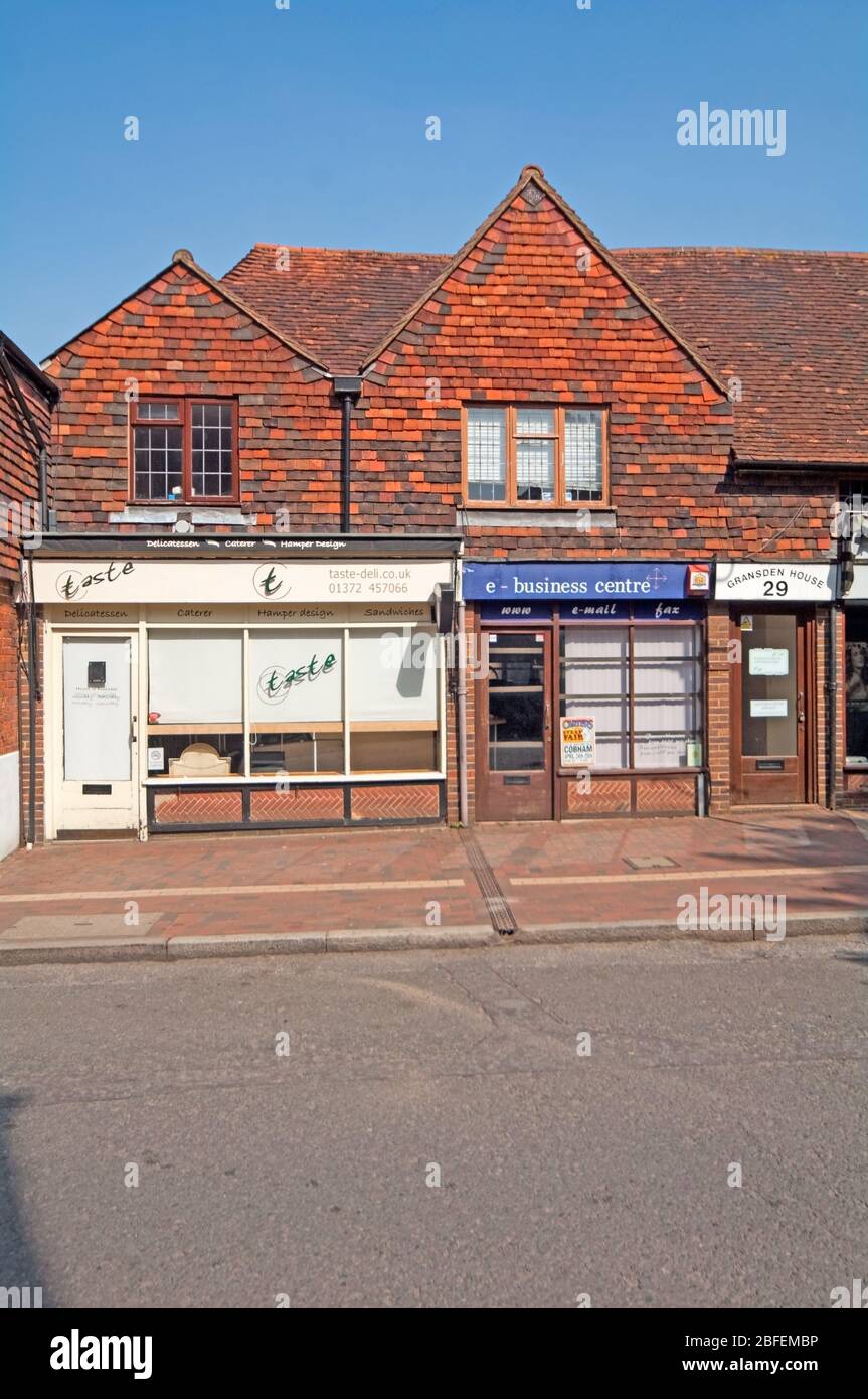 Great Bookham, Surrey, Shops Stock Photo Alamy