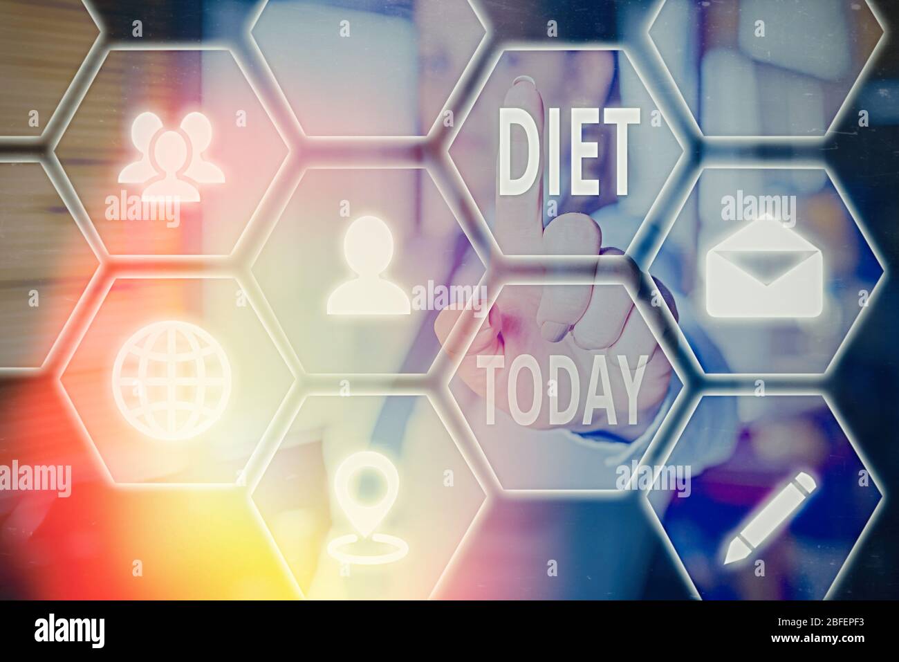 Text sign showing Diet. Business photo text Healthy lifestyle Reduce ...