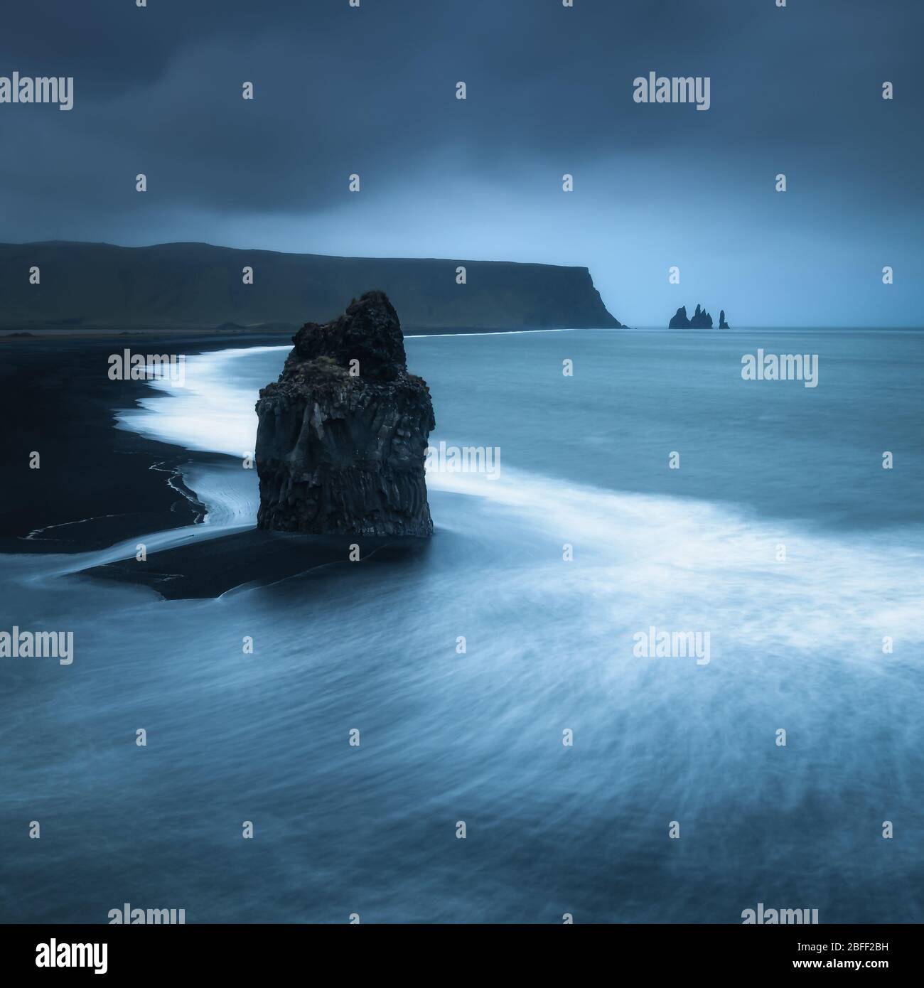 dyrhólaey in iceland Stock Photo