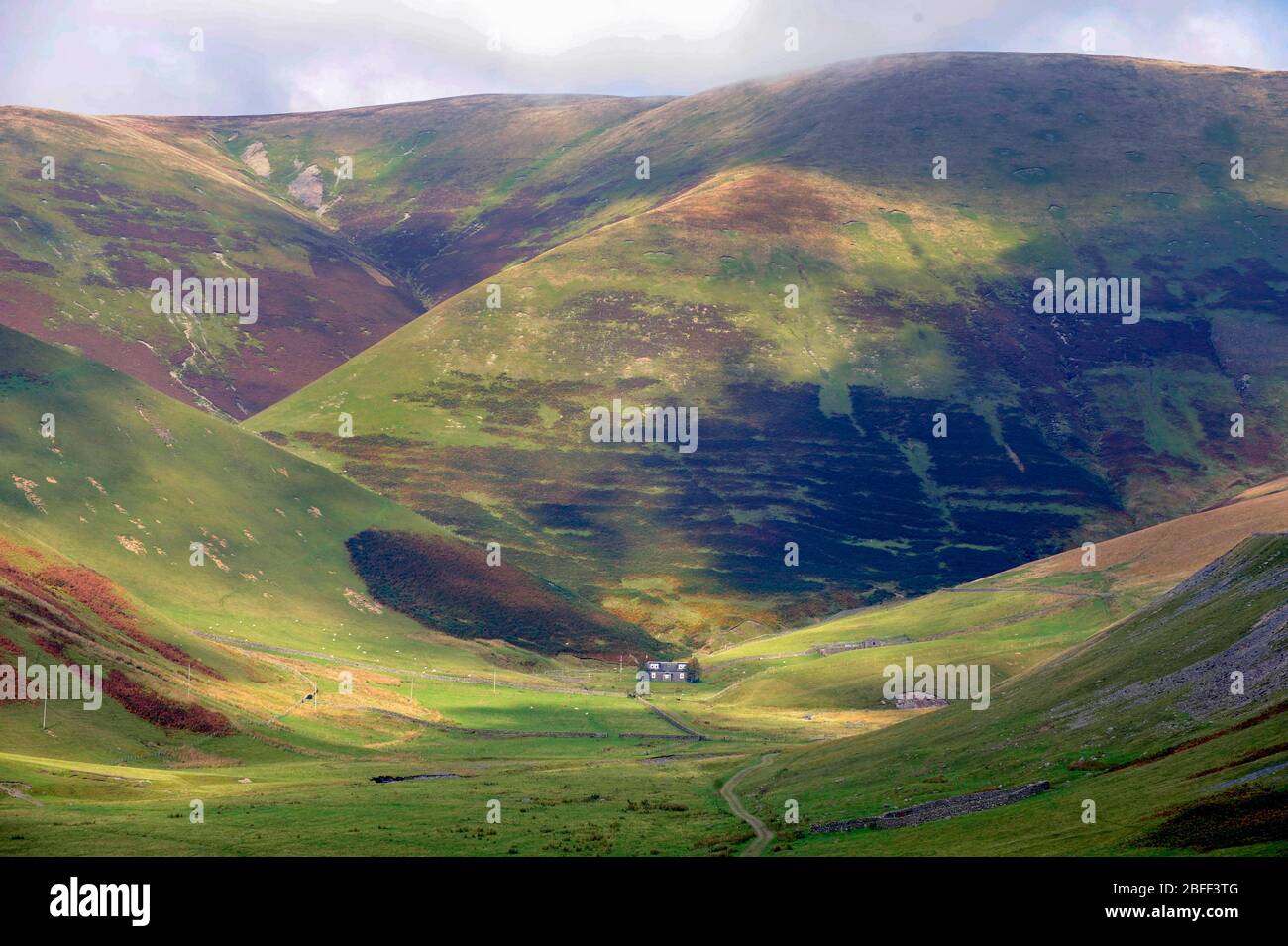 The Dalveen Pass in the Lowther Hills, Dumfries & Galloway, Scotland Stock Photo