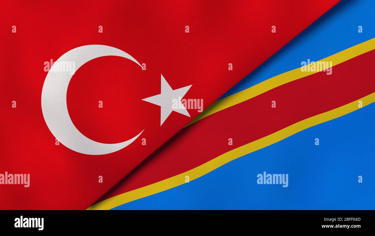 Dr congo turkey flag hi-res stock photography and images - Alamy