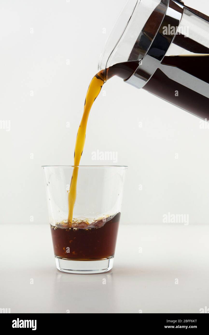 Close-up on a coffee cup Stock Photo