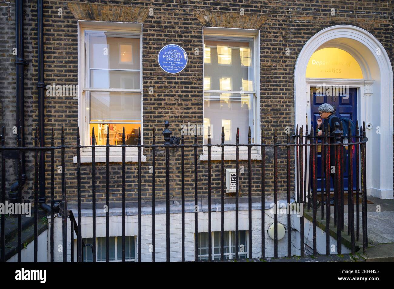 Ottoline Morrell, 10 Gower Street, London Stock Photo Alamy