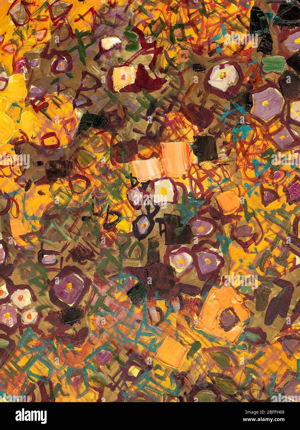 oil painting fragment, abstract illustration Stock Photo - Alamy