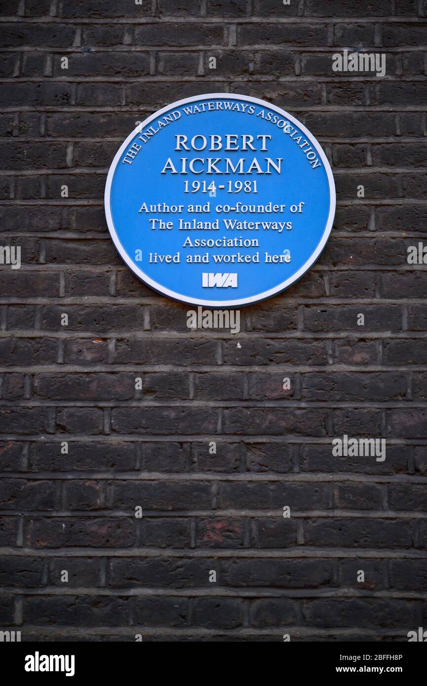 Robert Aickman - 11 Gower Street, London Stock Photo