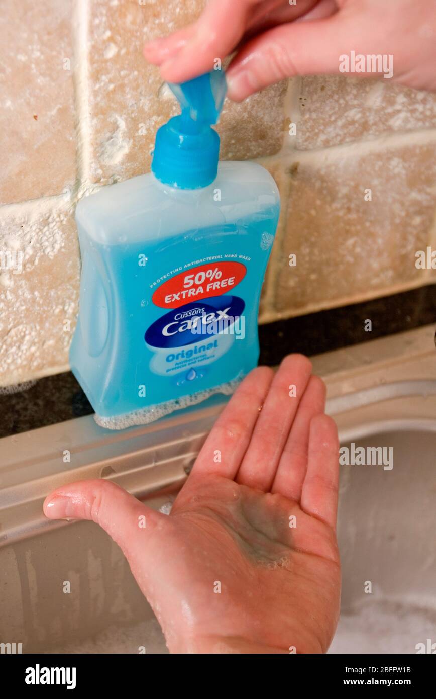 Illustrative image of PZ Cussons Carex Hand Soap Stock Photo Alamy