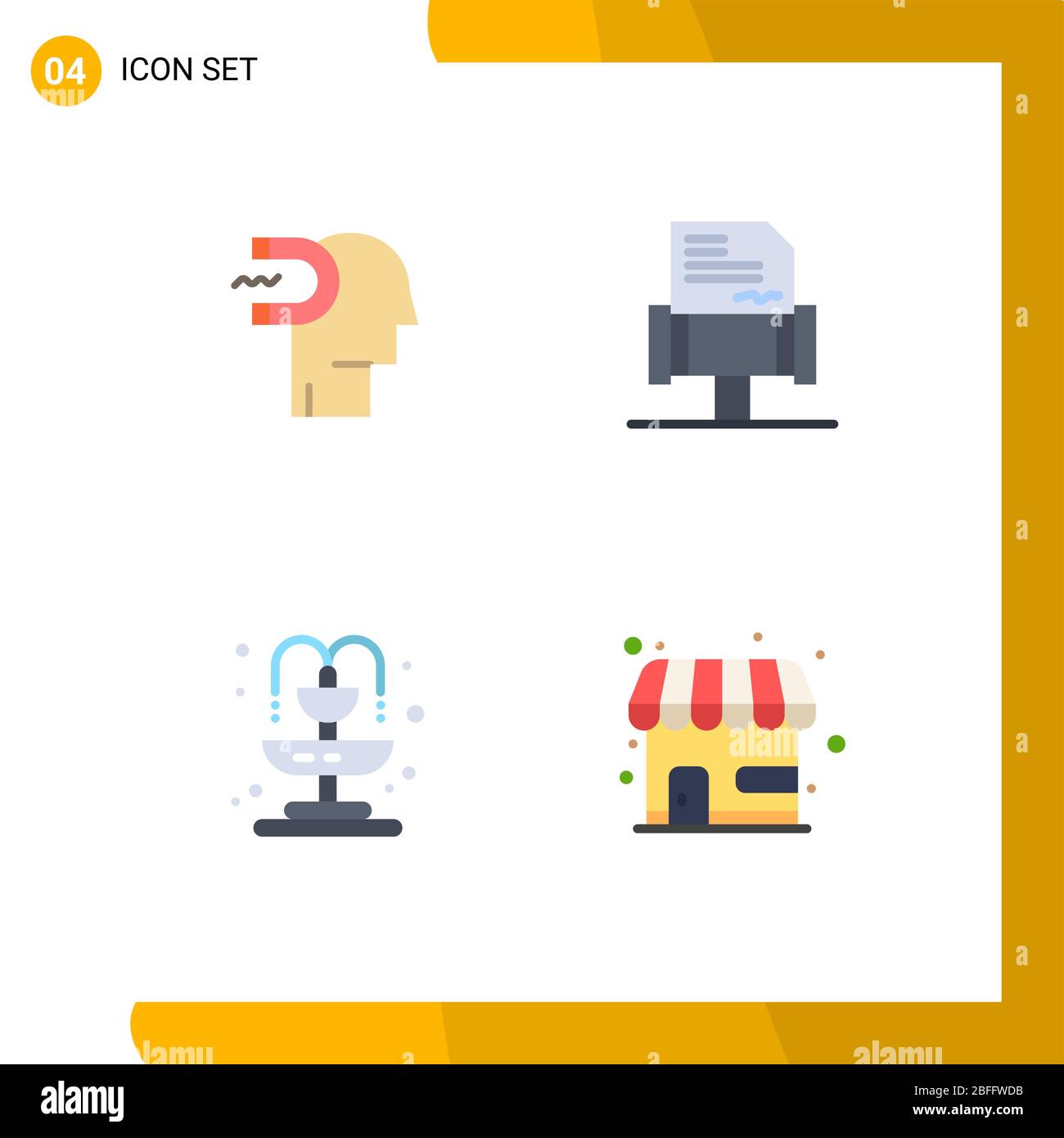 Group Of 4 Flat Icons Signs And Symbols For Power Of Influence Life Influence Law Market Editable Vector Design Elements Stock Vector Image Art Alamy