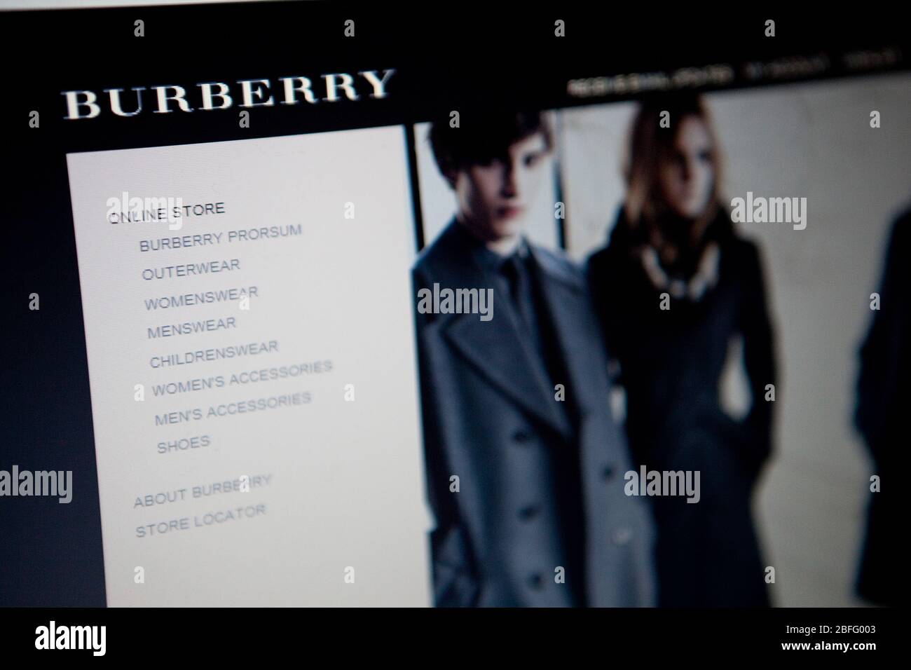 burberry online store
