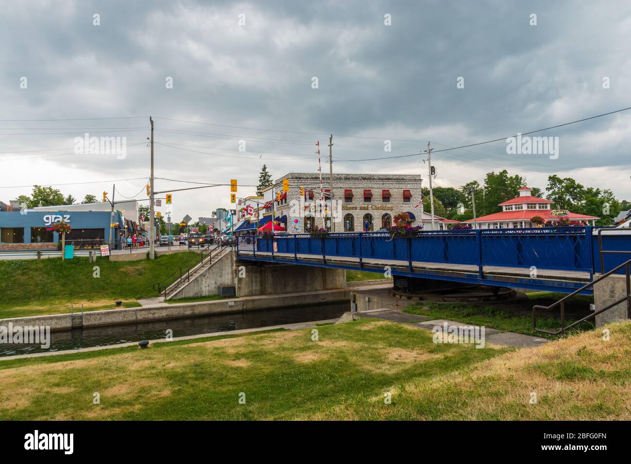 Bobcaygeon Ontario Canada Stock Photo Alamy