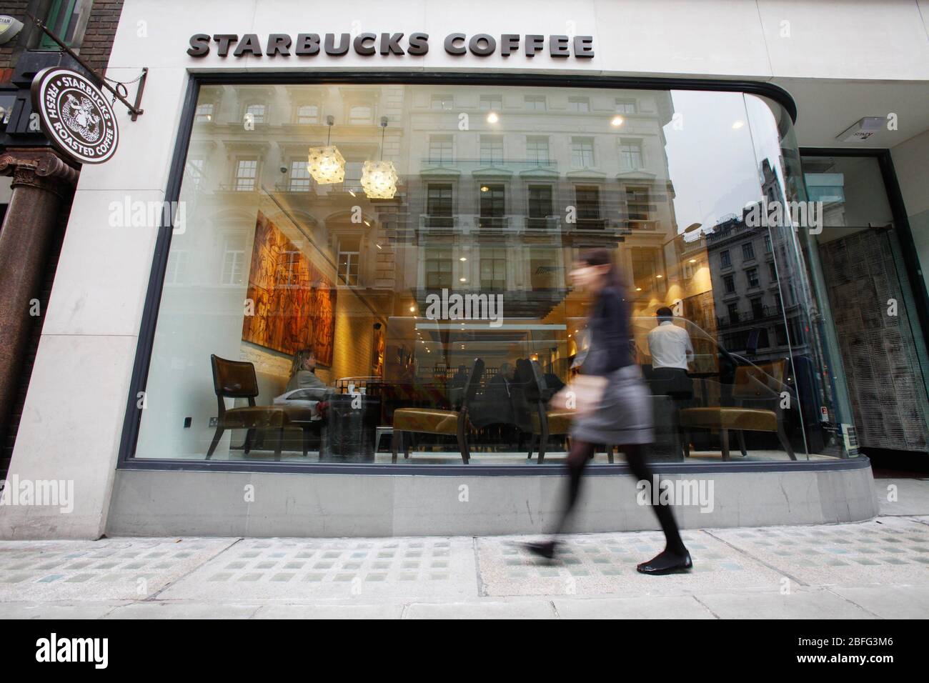 A new flavour Starbucks’ new store opening in Conduit Street, London