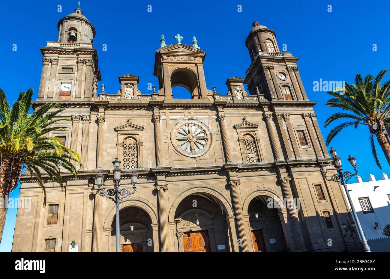 Cathedral of Santa Ana (Cathedral of Las Palmas de Gran Canaria) is a Roman  Catholic church located in Las Palmas, Canary Islands, Spain Stock Photo -  Alamy
