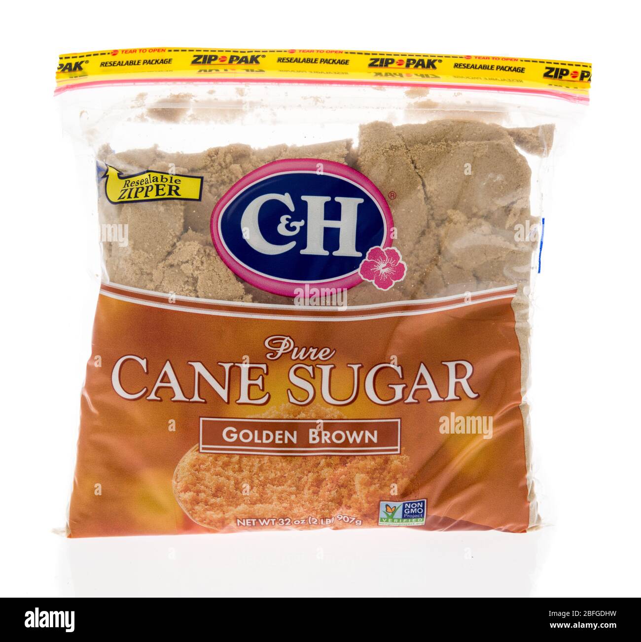 Winneconne, WI - 3 April 2020: A package of C&H pure cane brown sugar on an  isolated background Stock Photo - Alamy