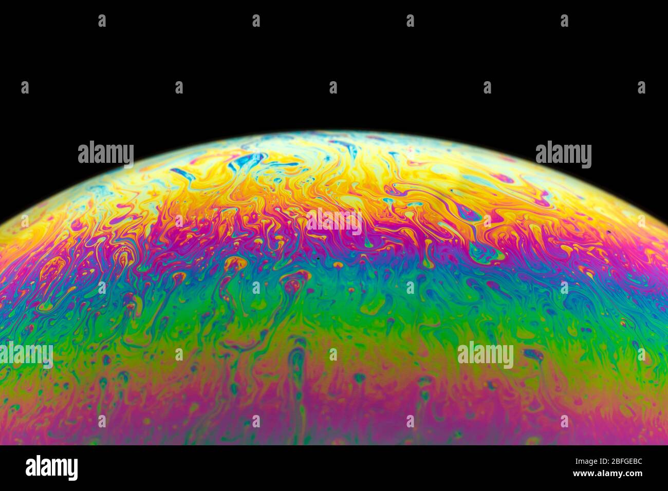 Rainbow soap bubble hi-res stock photography and images - Alamy