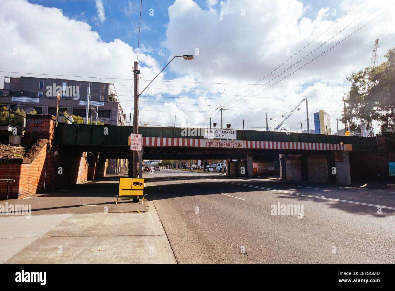 Montague St Bridge in Melbourne Australia Stock Photo Alamy