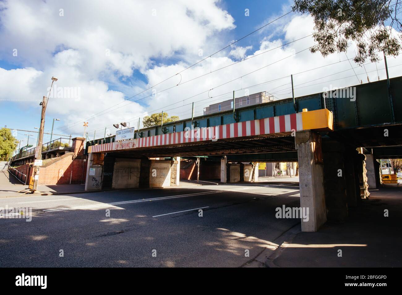 Montague St Bridge in Melbourne Australia Stock Photo Alamy