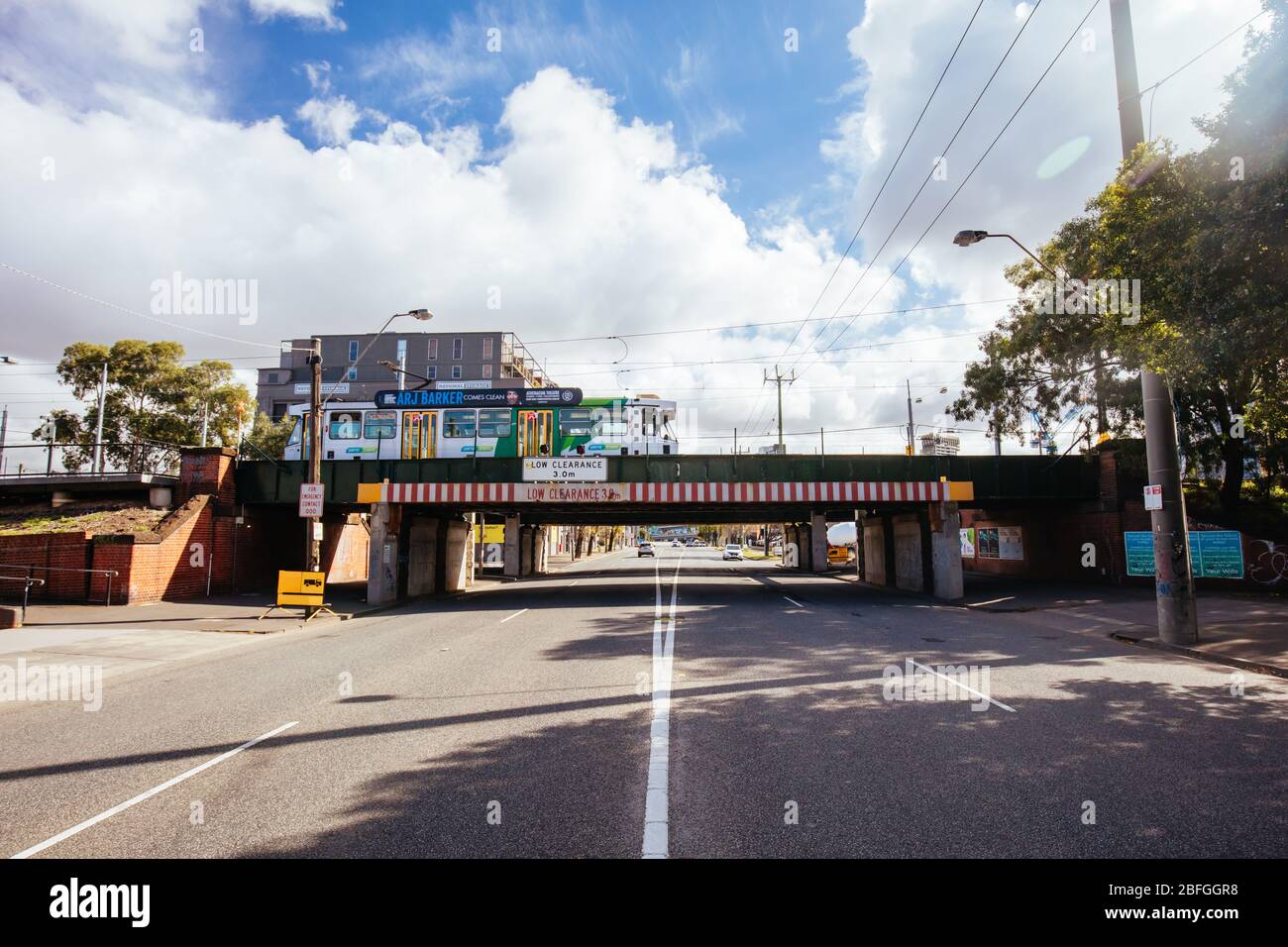 Montague St Bridge in Melbourne Australia Stock Photo Alamy