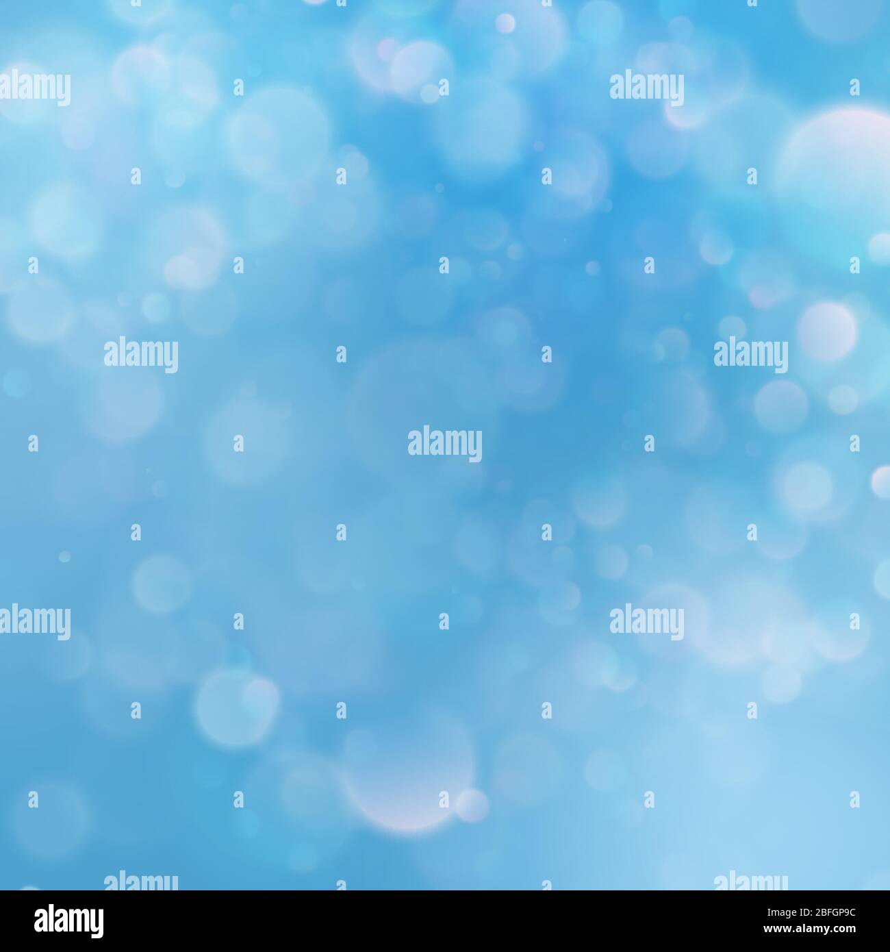 Abstract blue sky background with blur bokeh light effect. EPS 10 Stock ...