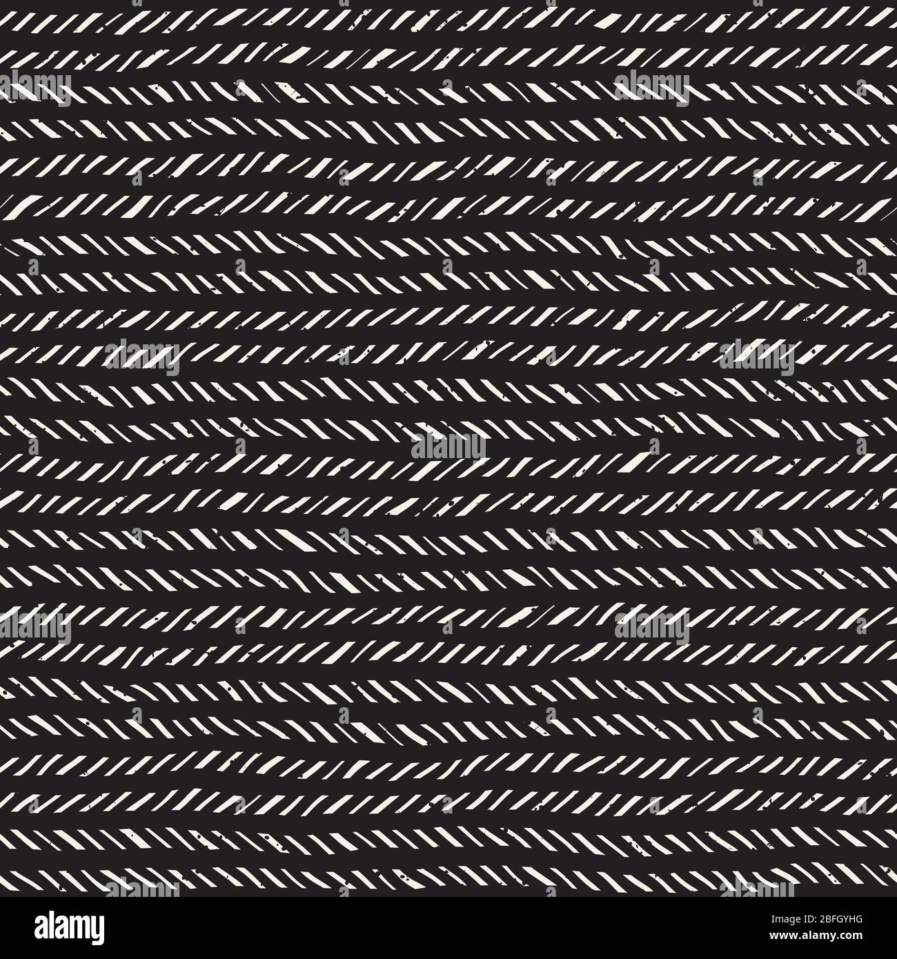 Simple ink geometric pattern. Monochrome black and white strokes ...