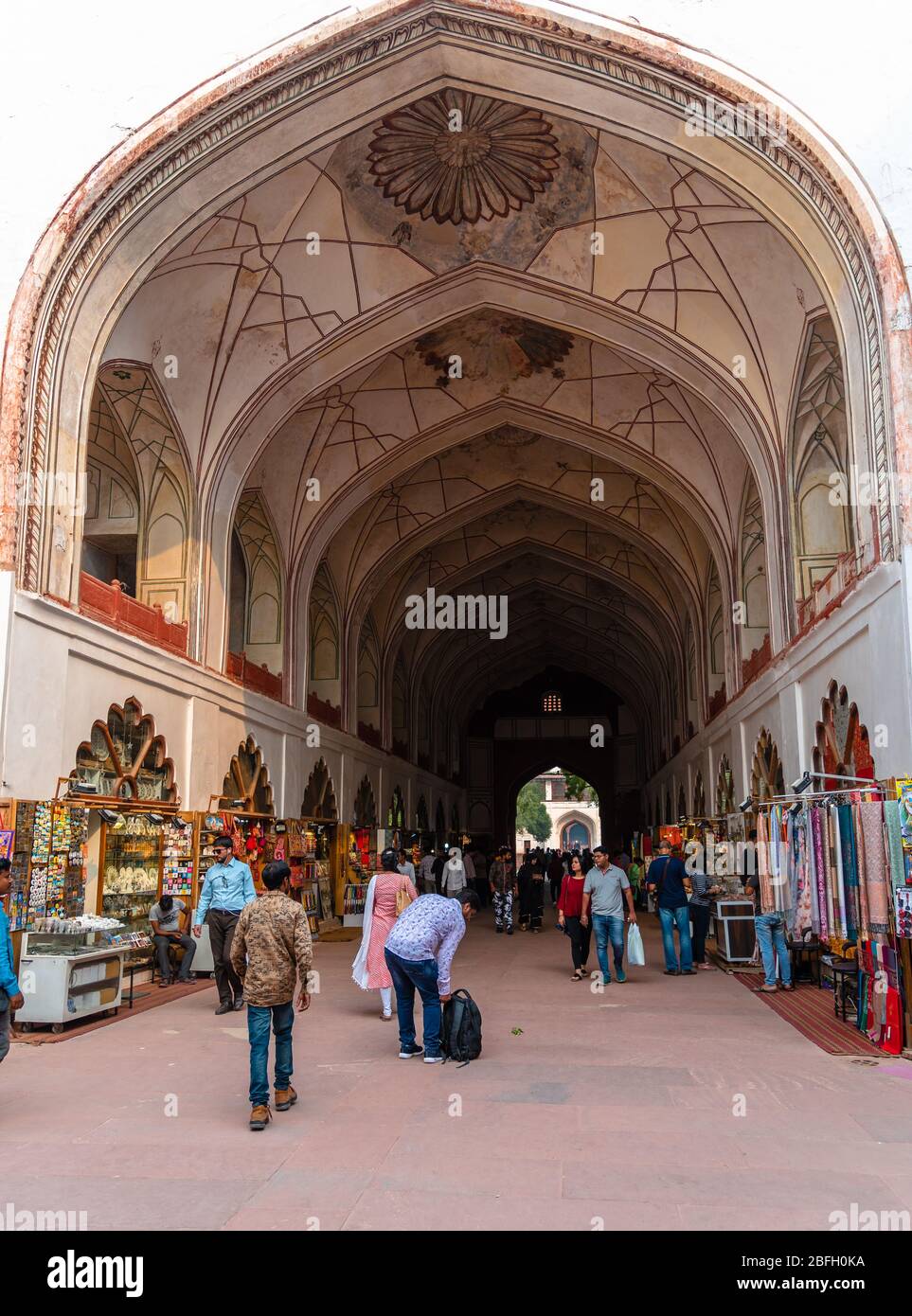 Delhi/ India October 16,2019. Chhatta Chowk or Meena Bazaar adjacent