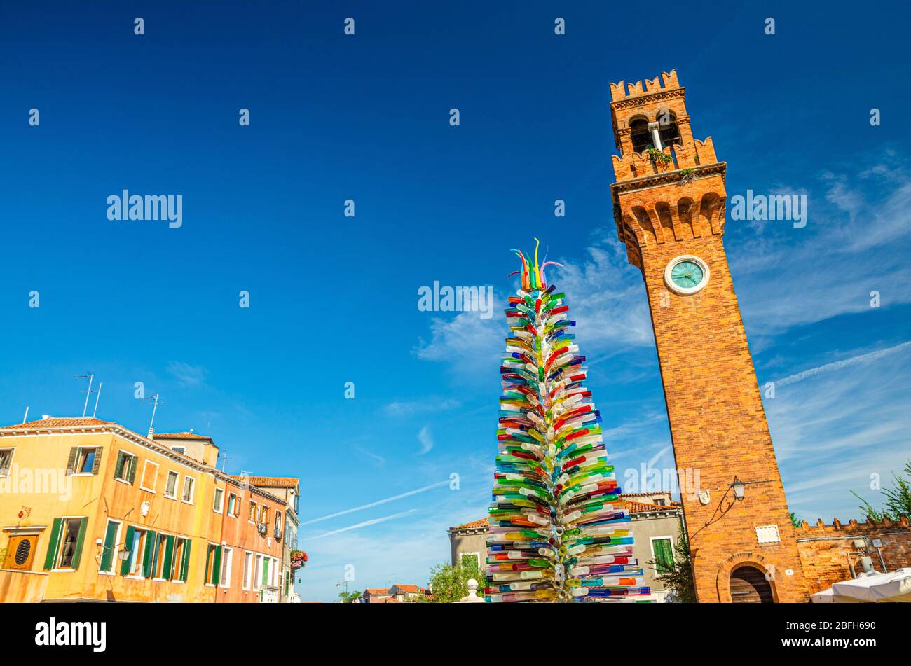 Campo santo stefano venice christmas hires stock photography and