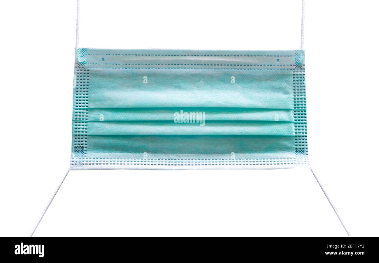 isolated surgical mask for prevent virus infection or air pollution