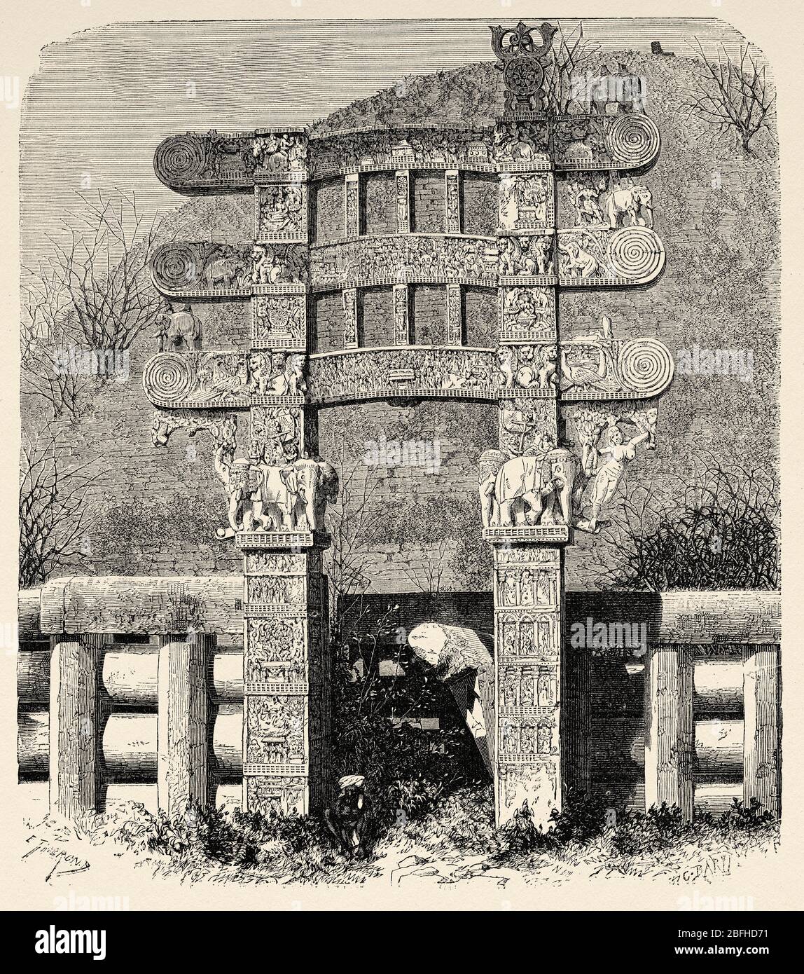 Buddhist stupa with rays stock illustration. Illustration of memorial -  156331078