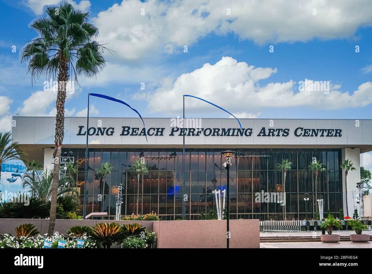 Long Beach Performing Arts Center Stock Photo Alamy