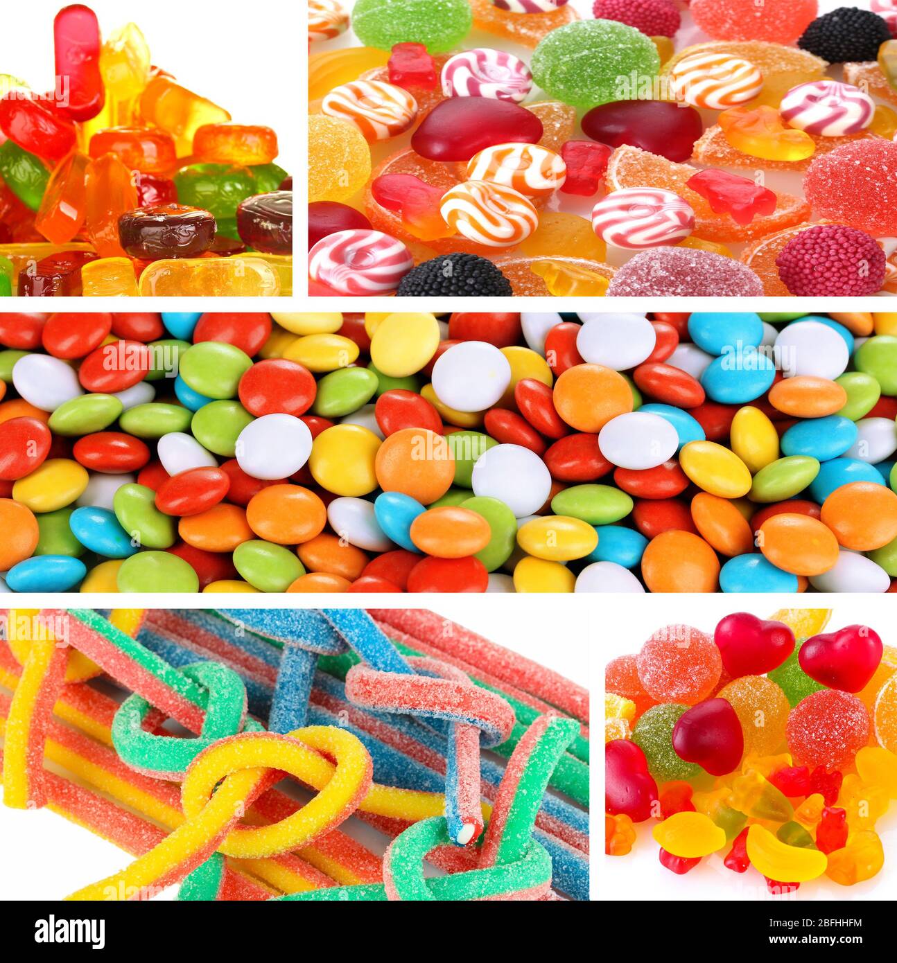 Candy collage clearance