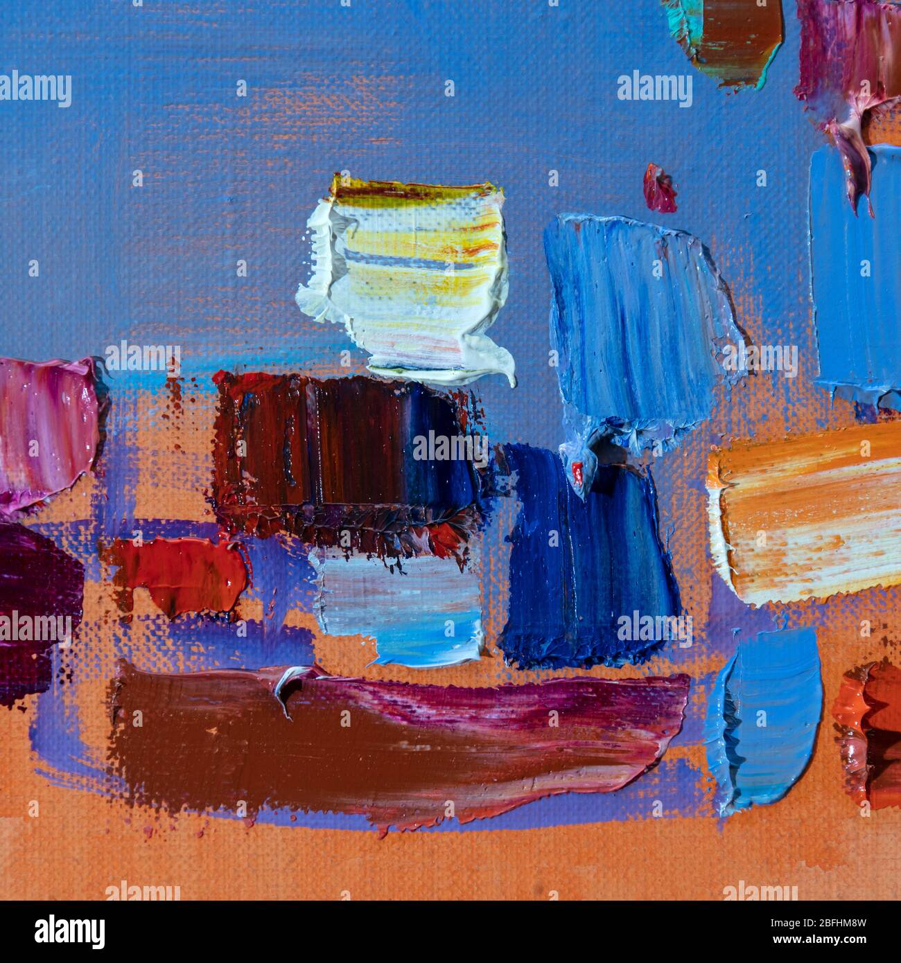 oil painting fragment, abstract illustration Stock Photo - Alamy