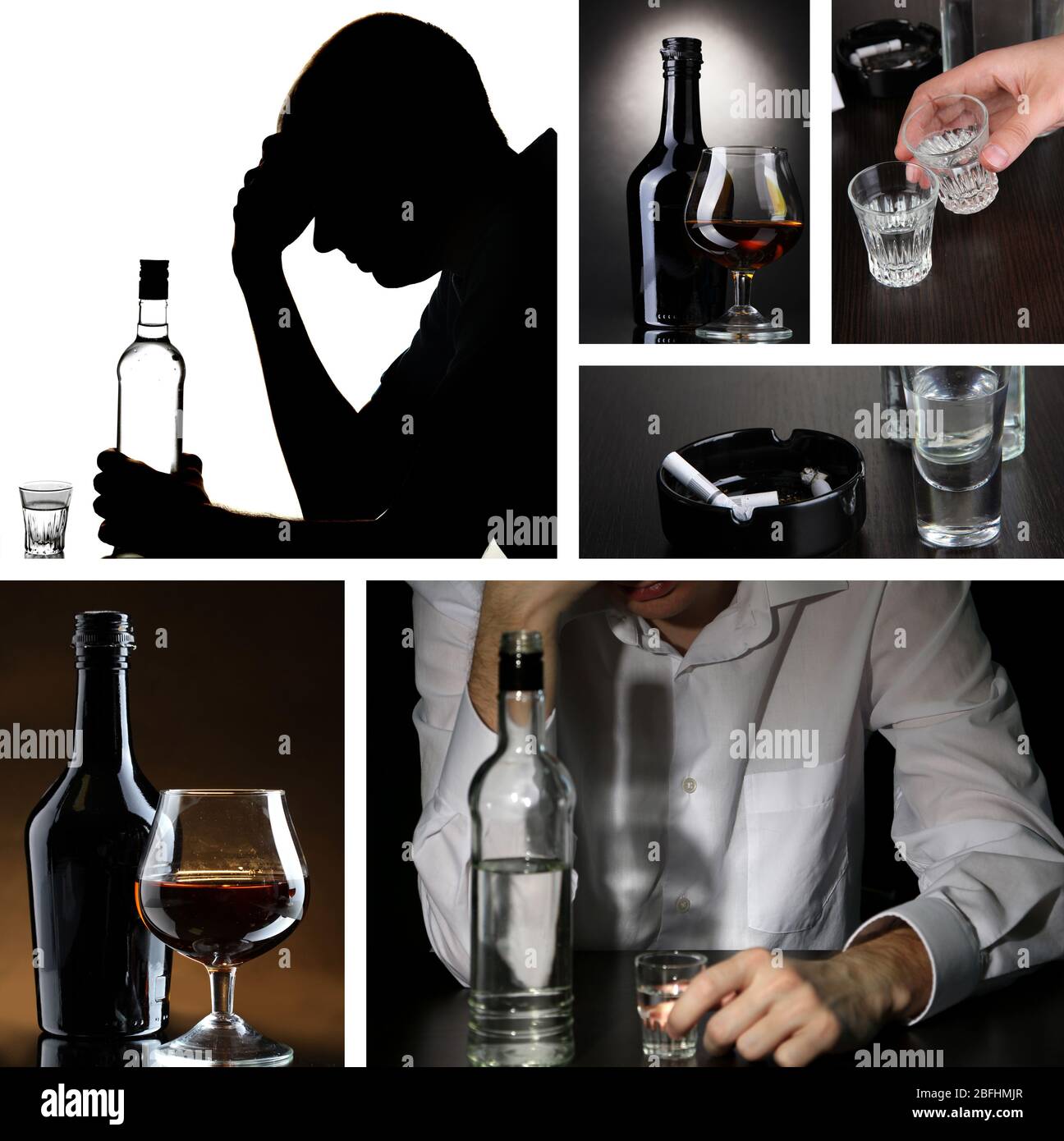 Arm addiction cigarette alcohol hi-res stock photography and images - Alamy