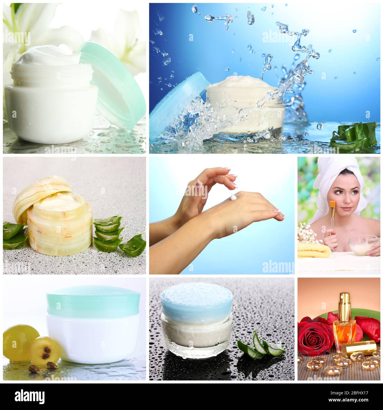Skincare beauty woman luxury Cut Out Stock Images & Pictures - Alamy