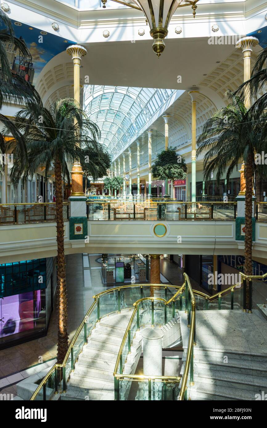 Inside the Trafford Centre shopping mall.  Trafford, Manchester, UK Stock Photo
