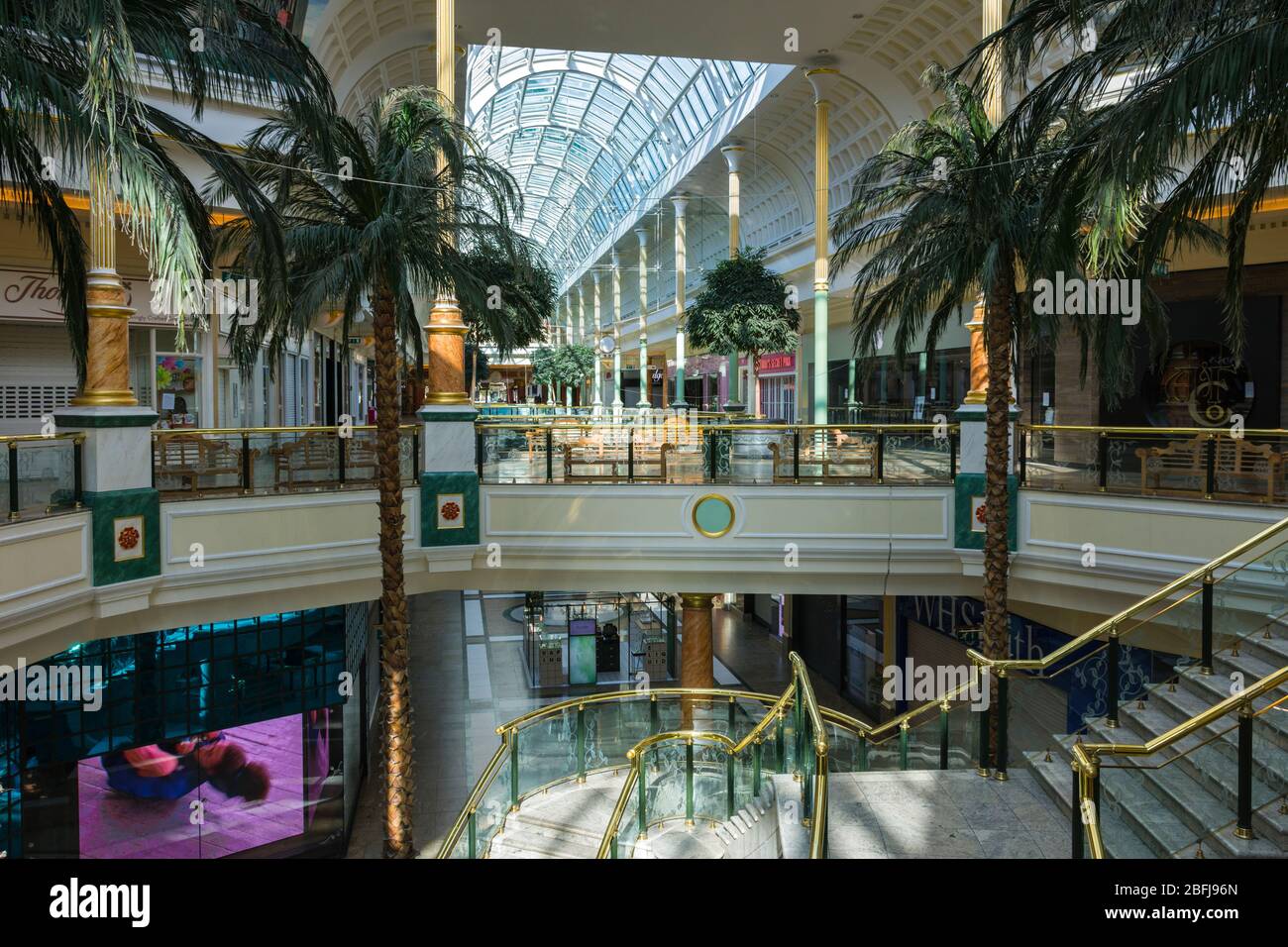 Inside the Trafford Centre shopping mall.  Trafford, Manchester, UK Stock Photo