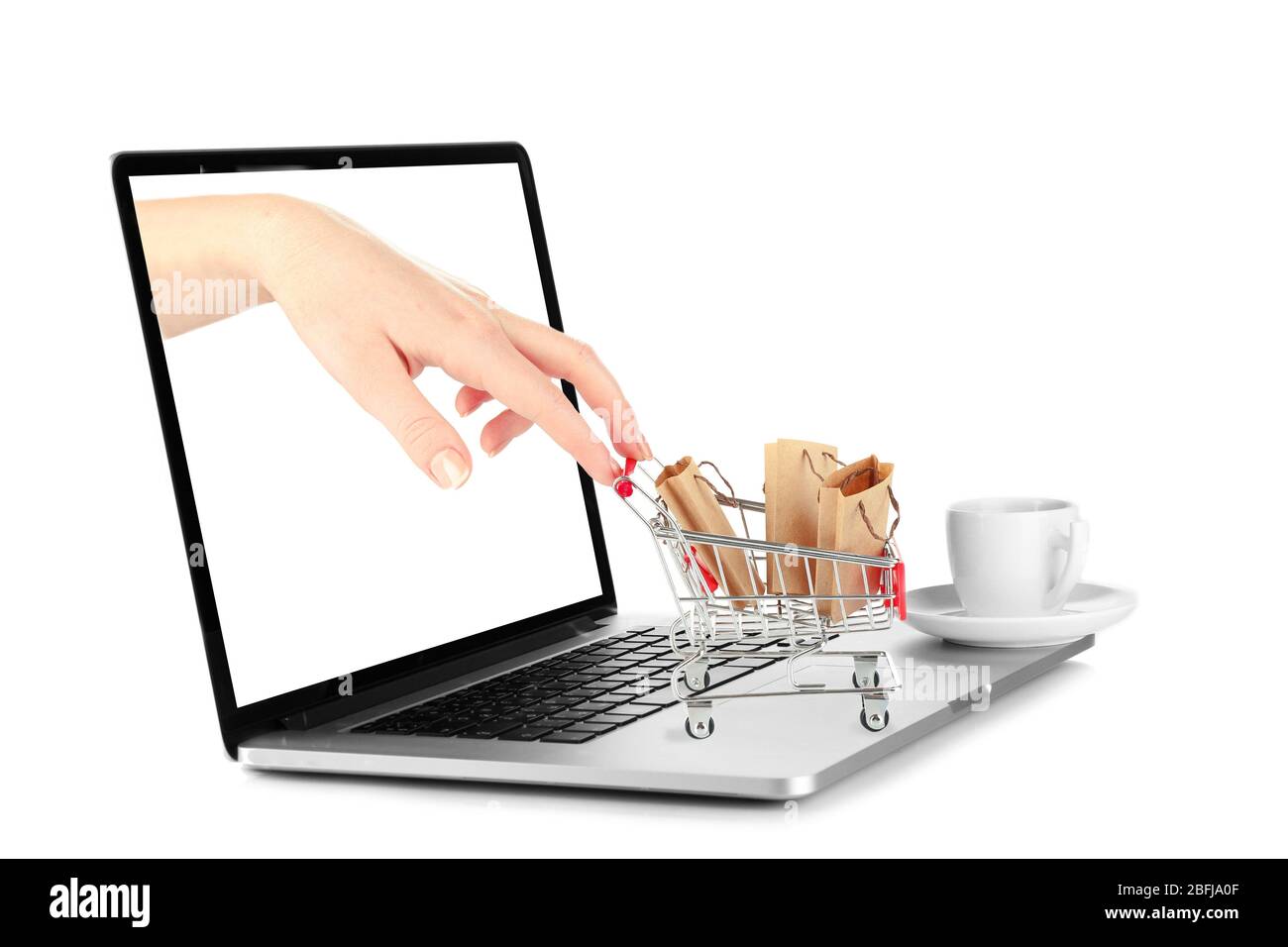 Online shopping concept Stock Photo - Alamy