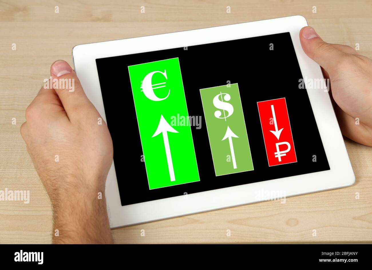 Currency appreciation concept Stock Photo - Alamy