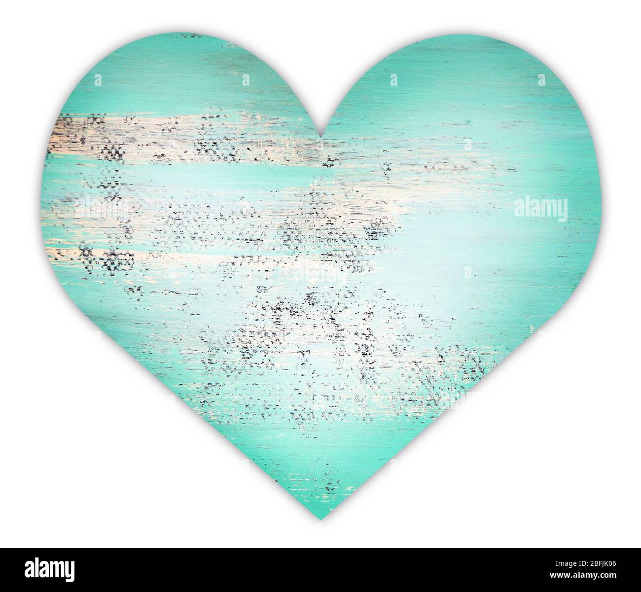 Vintage heart isolated on white Stock Photo - Alamy