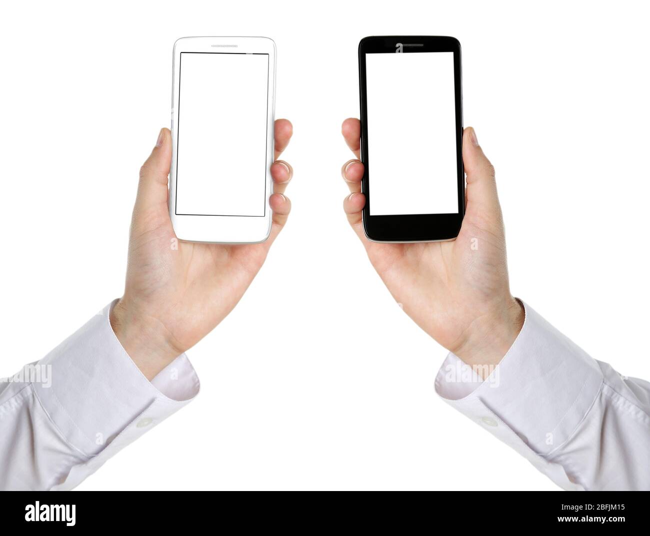 Hands people texting mobile phones hi-res stock photography and images ...