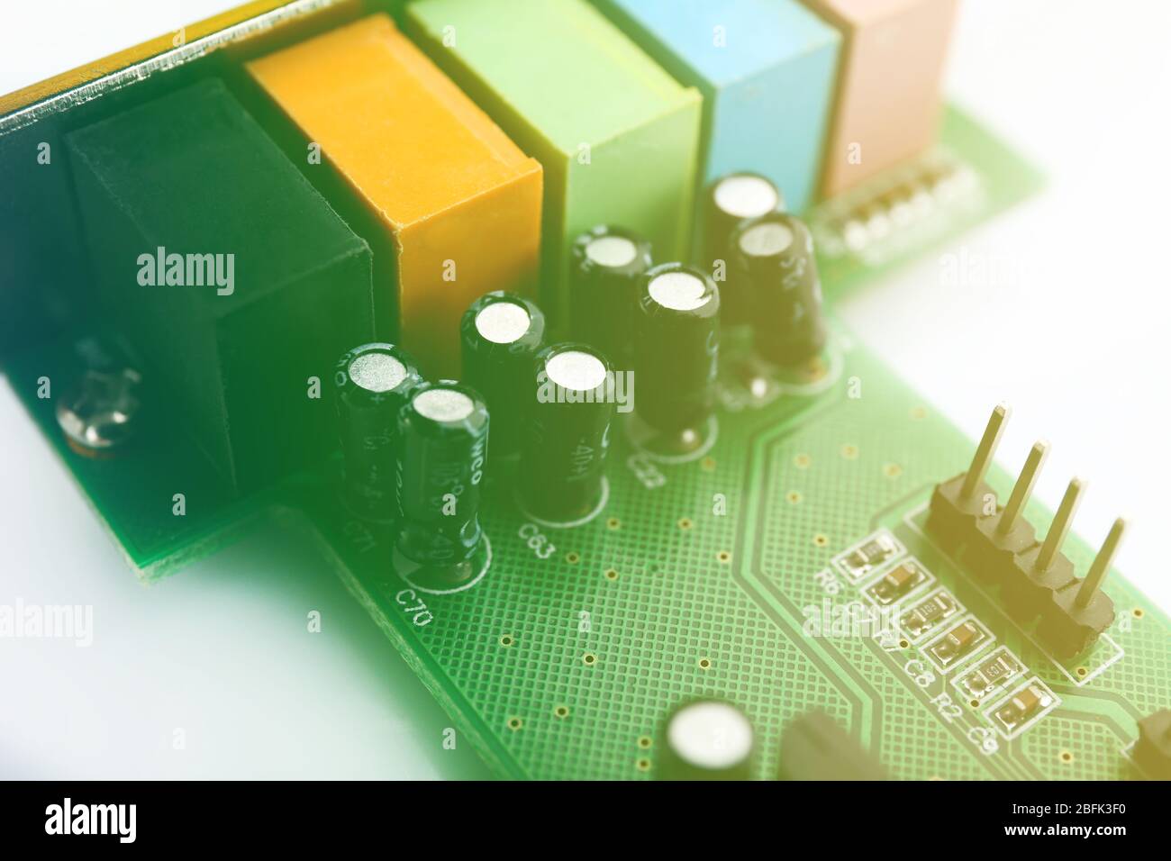 Video card, close-up Stock Photo