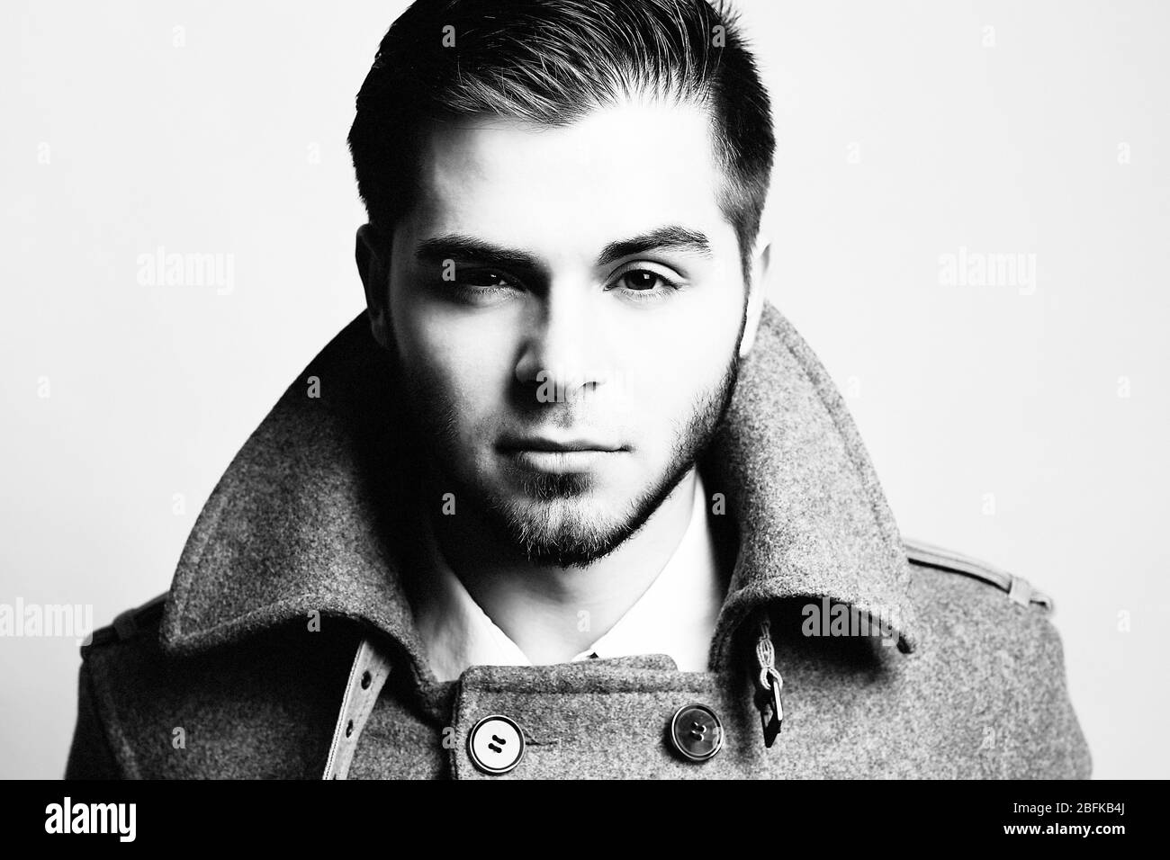Posture trendy Black and White Stock Photos & Images - Alamy