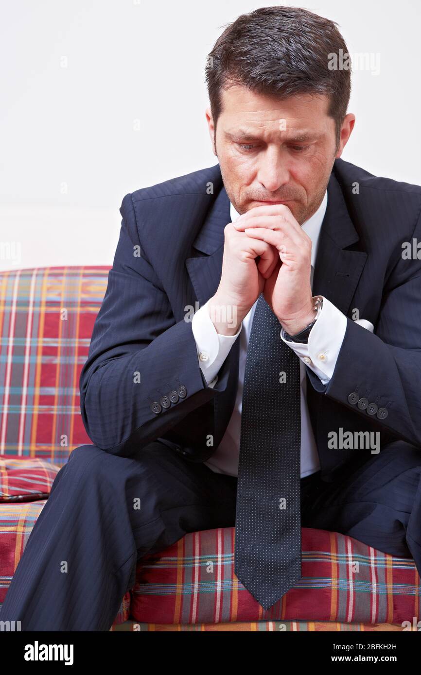 Brooding man hi-res stock photography and images - Alamy