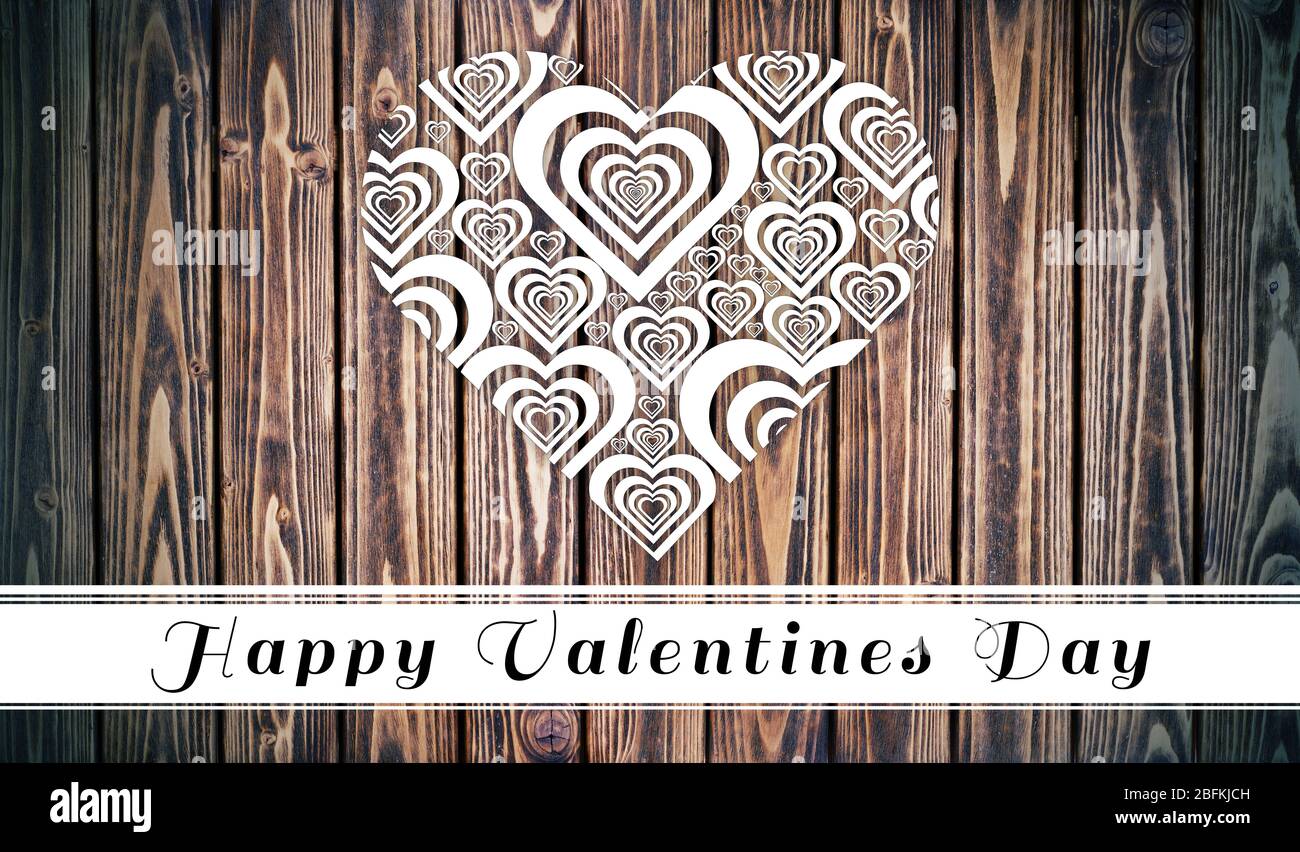 Red heart - vector illustration Stock Photo - Alamy