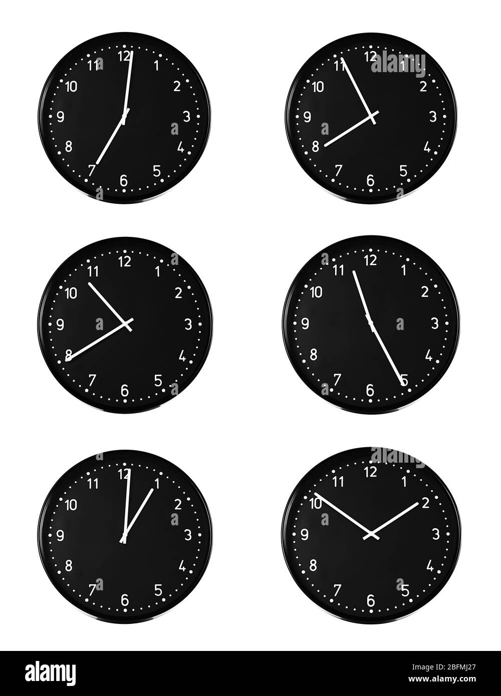Mechanism of clocks Black and White Stock Photos & Images - Alamy