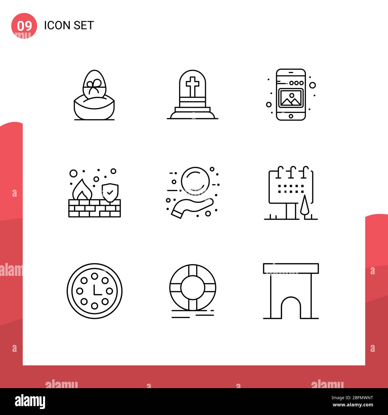 Gallery grave Stock Vector Images - Alamy