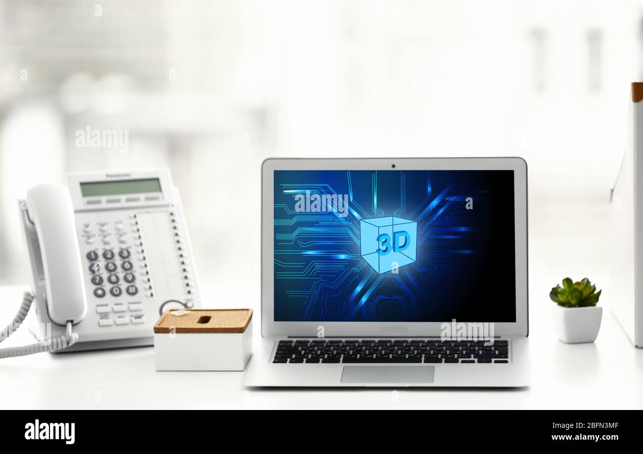 3D Printing concept, new technology Stock Photo - Alamy