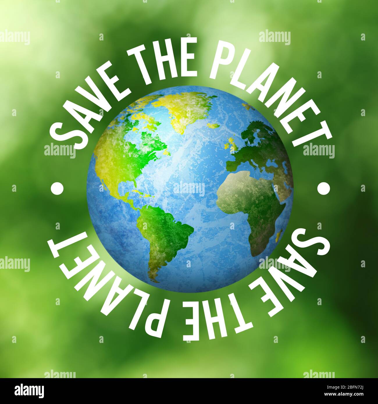 Save Planet Concept Stock Photo Alamy