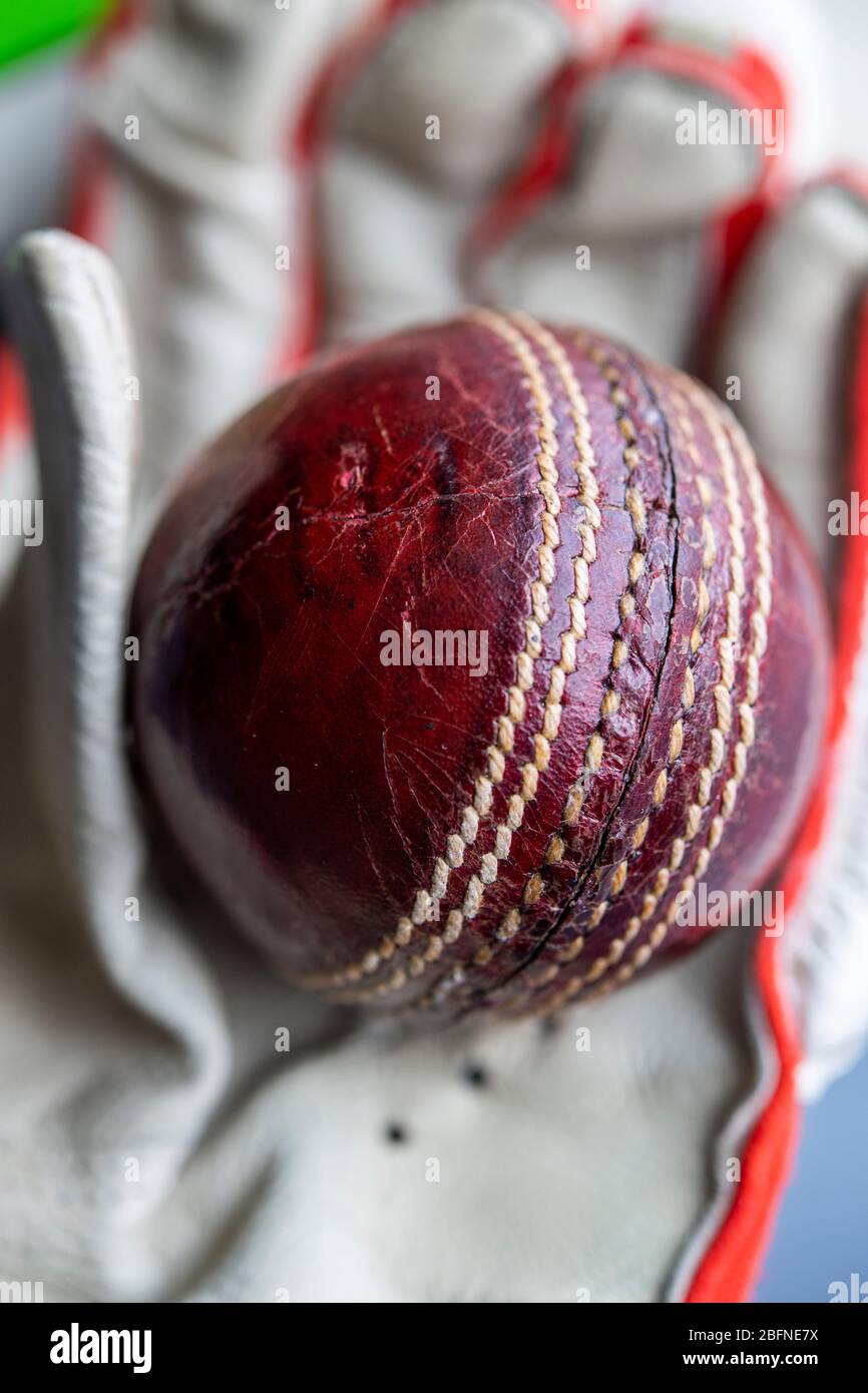 The seam of a cricket ball hires stock photography and images Alamy